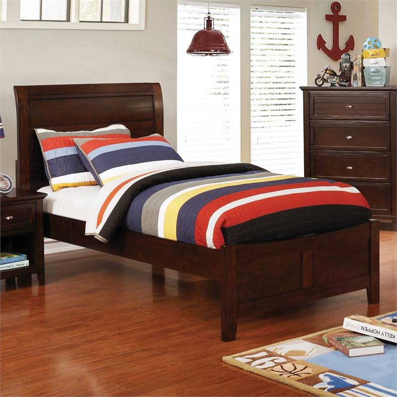 Brown Cherry Youth Full Bed G788