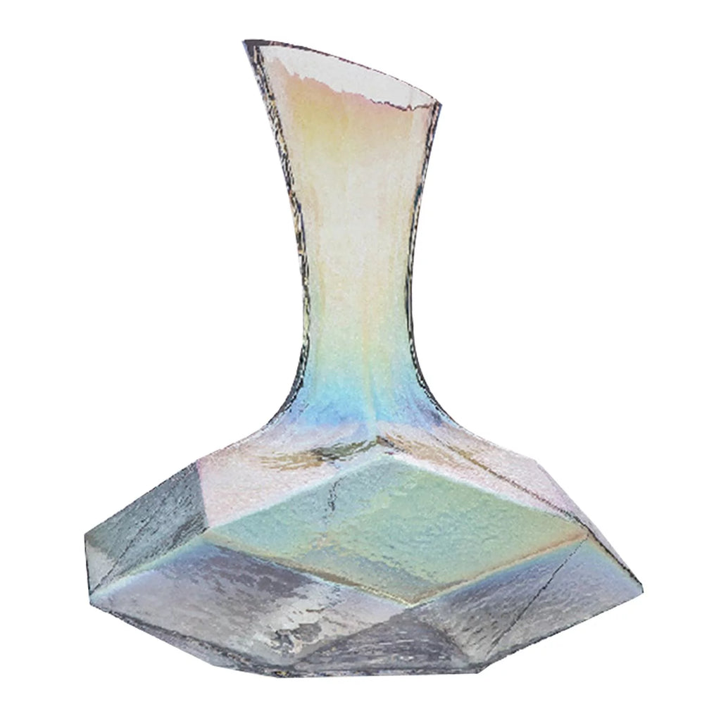 Hand Blown Art Glass Decanter Y479