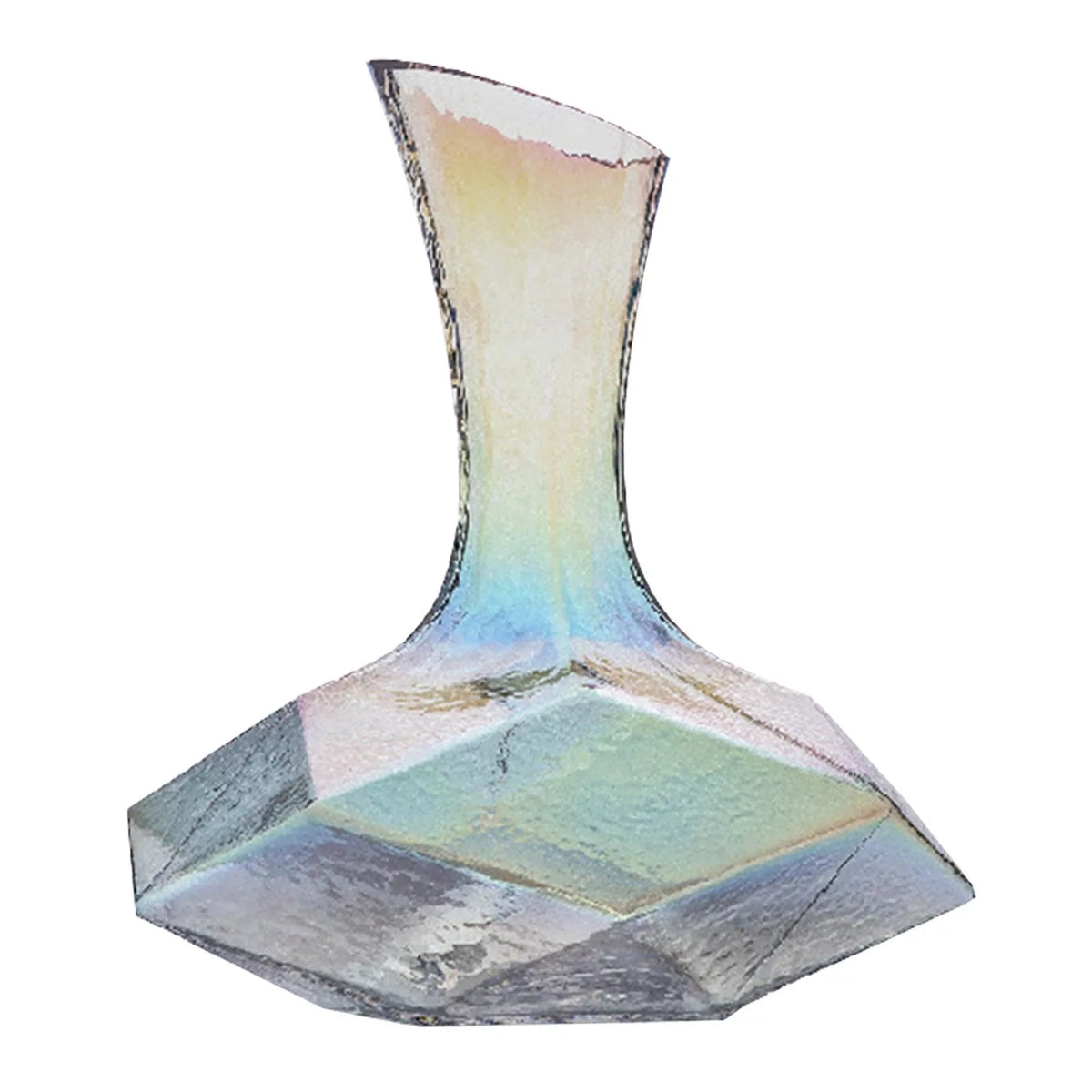 Hand Blown Art Glass Decanter Y479