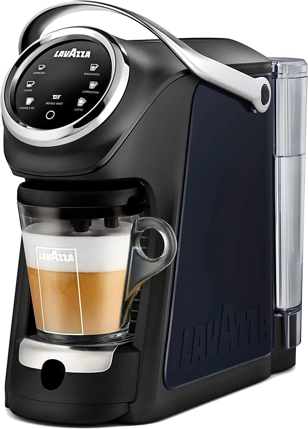 Single Serve Espresso & Coffee Brewer Machine with Milk Frother Y189483