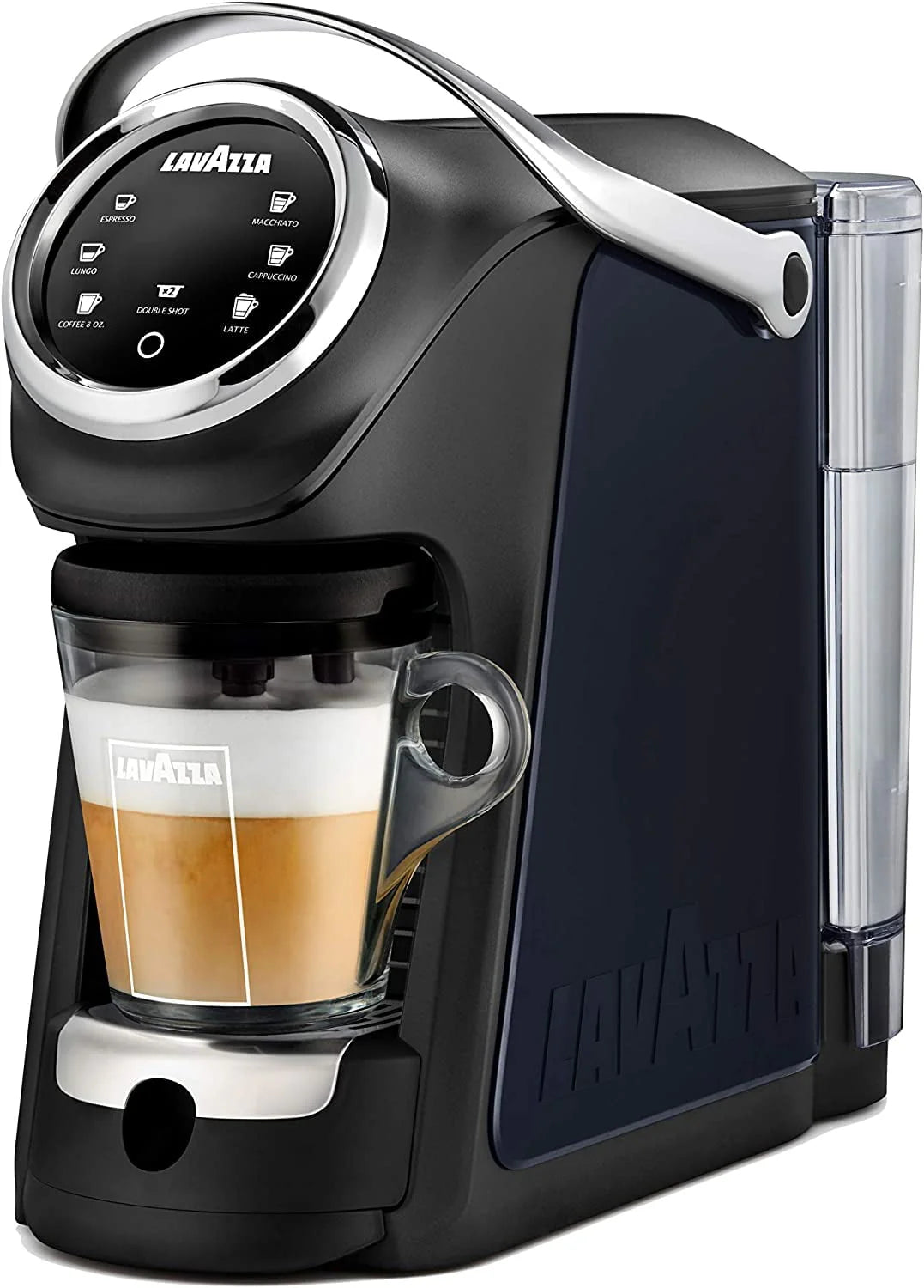 Single Serve Espresso & Coffee Brewer Machine with Milk Frother Y189483