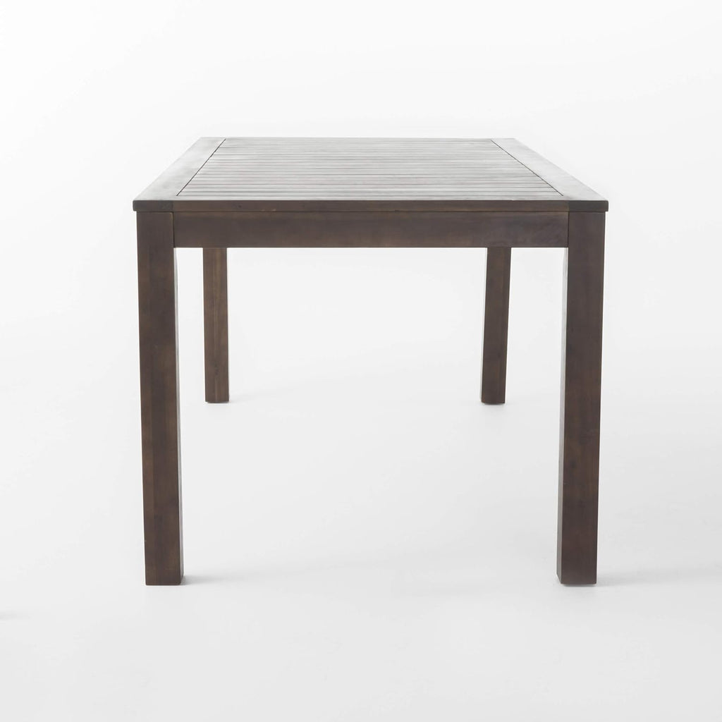 Dark Brown Acacia Wood Picnic Set X6680
