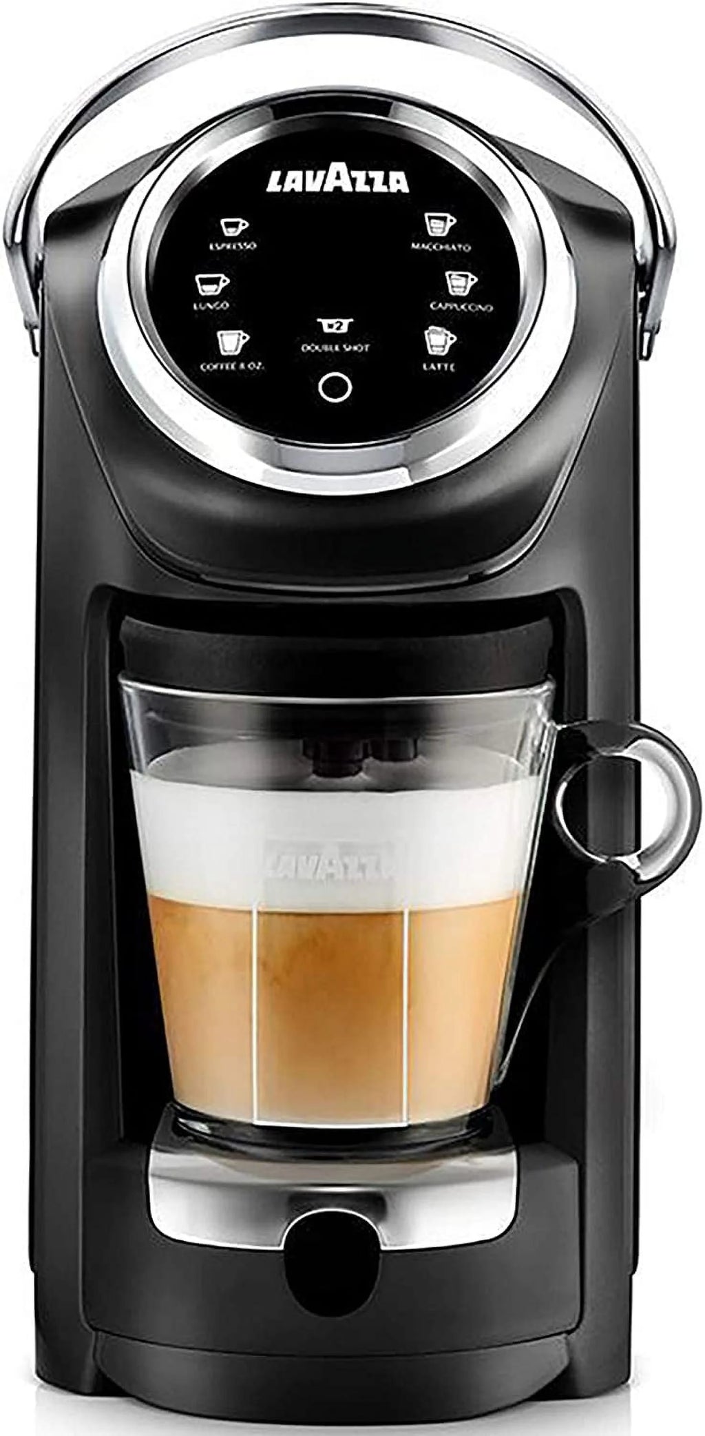 Single Serve Espresso & Coffee Brewer Machine with Milk Frother Y189483
