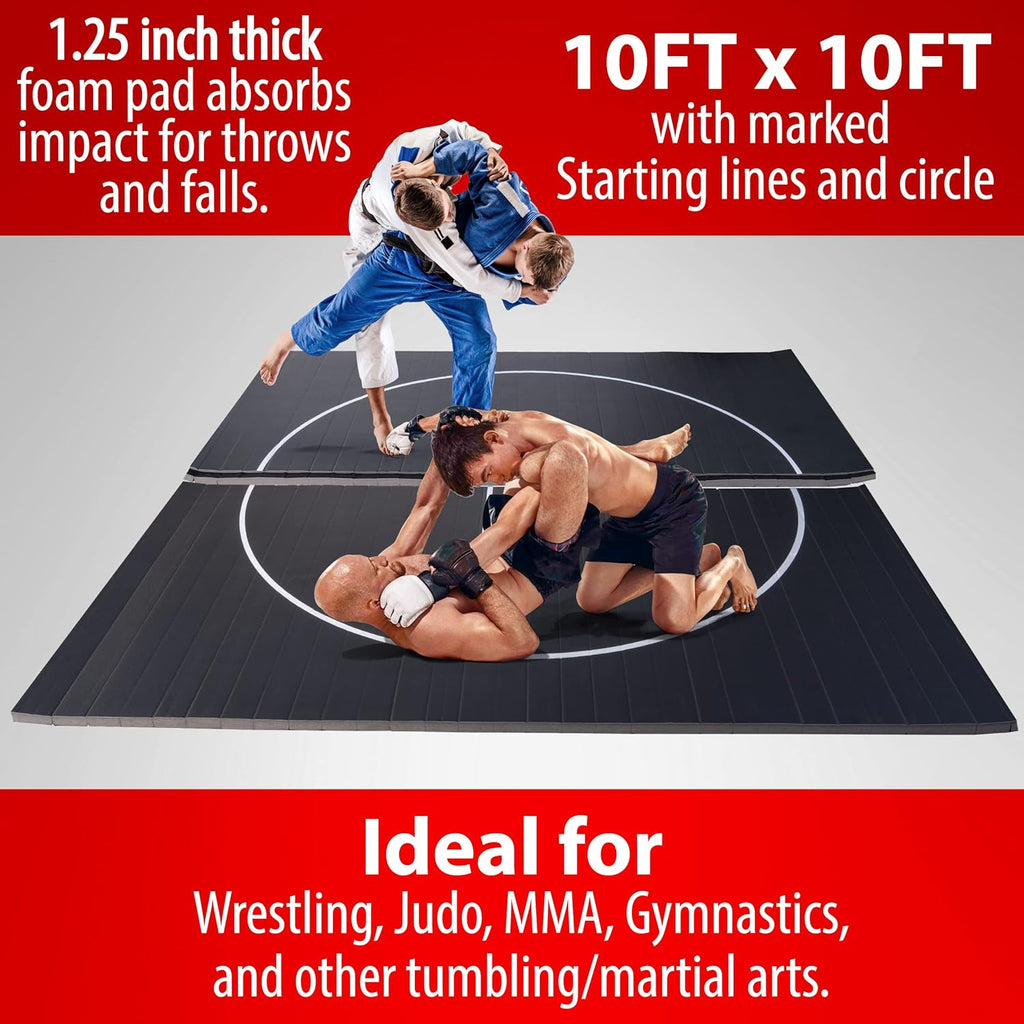 10' x 10' Wrestling Mat U222