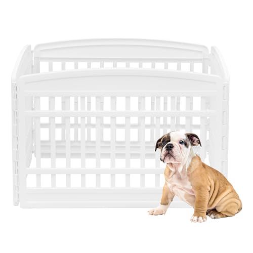 8-Panel 24" Black Dog Playpen V493
