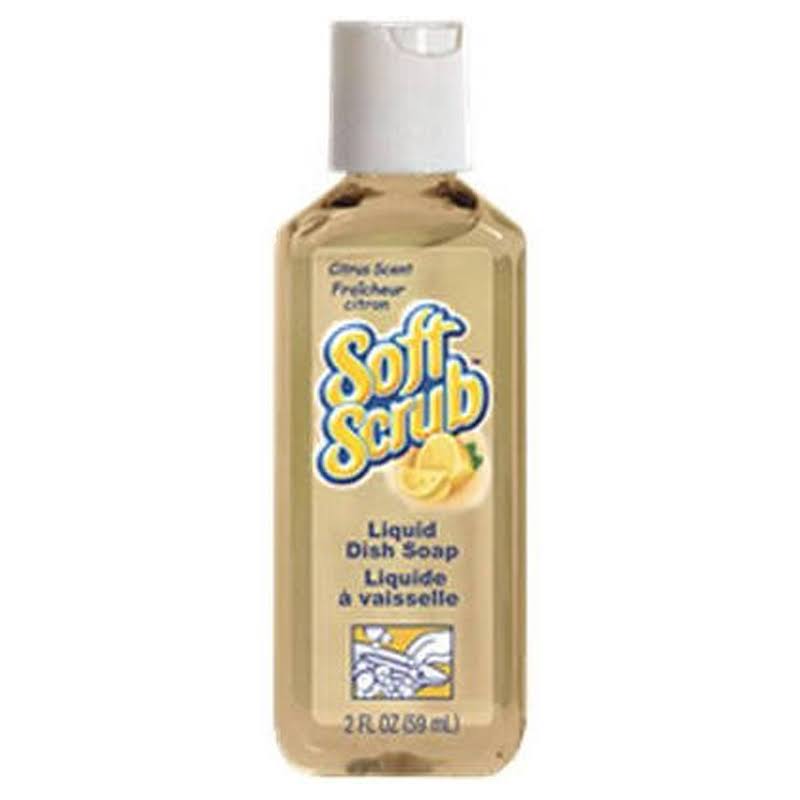 Soft Scrub Manual Liquid Dish Detergent Citrus Scent M692