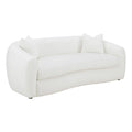 White Fabric Upholstered Sofa D996118