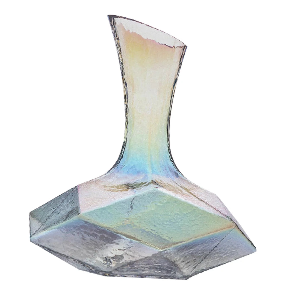 Hand Blown Art Glass Decanter Y479
