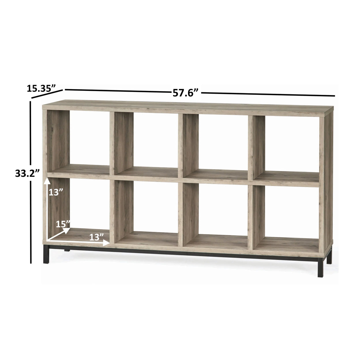 8 Cube Organizer with Metal Base X5941