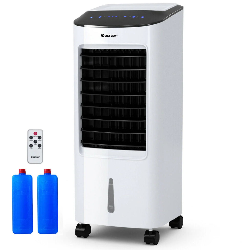 Portable Evaporative Air Cooler Fan & Humidifier with Remote Control U675705