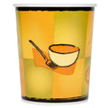 32 oz Double-Wall Poly Paper Soup Cup with Plastic Lid - 250/Case U12546