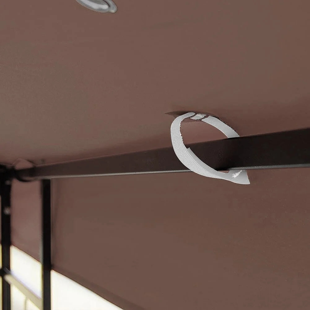 10 x 10 Ft Double Tiered Gazebo Replacement Top Cover R629