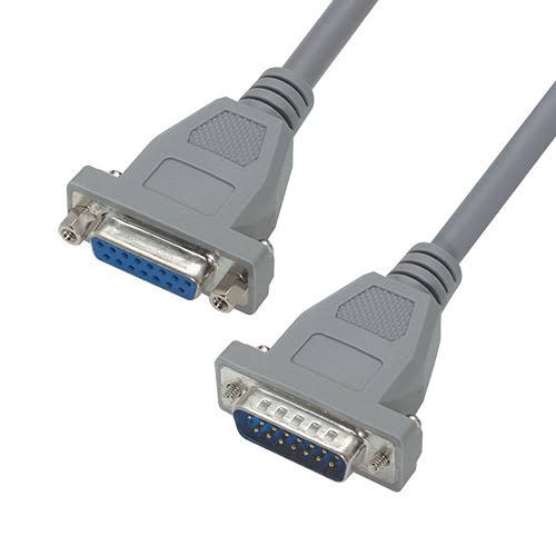 DB15 Male / Female Molded D-Sub Cable, 50.0 ft N5637