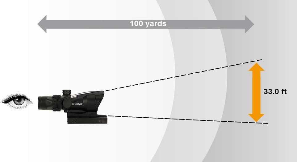 4x32 Illuminated Rifle Scope E2257
