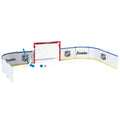 Mini Hockey Rink Set with Knee Hockey Goal, Mini Sticks, and Ball Set T187