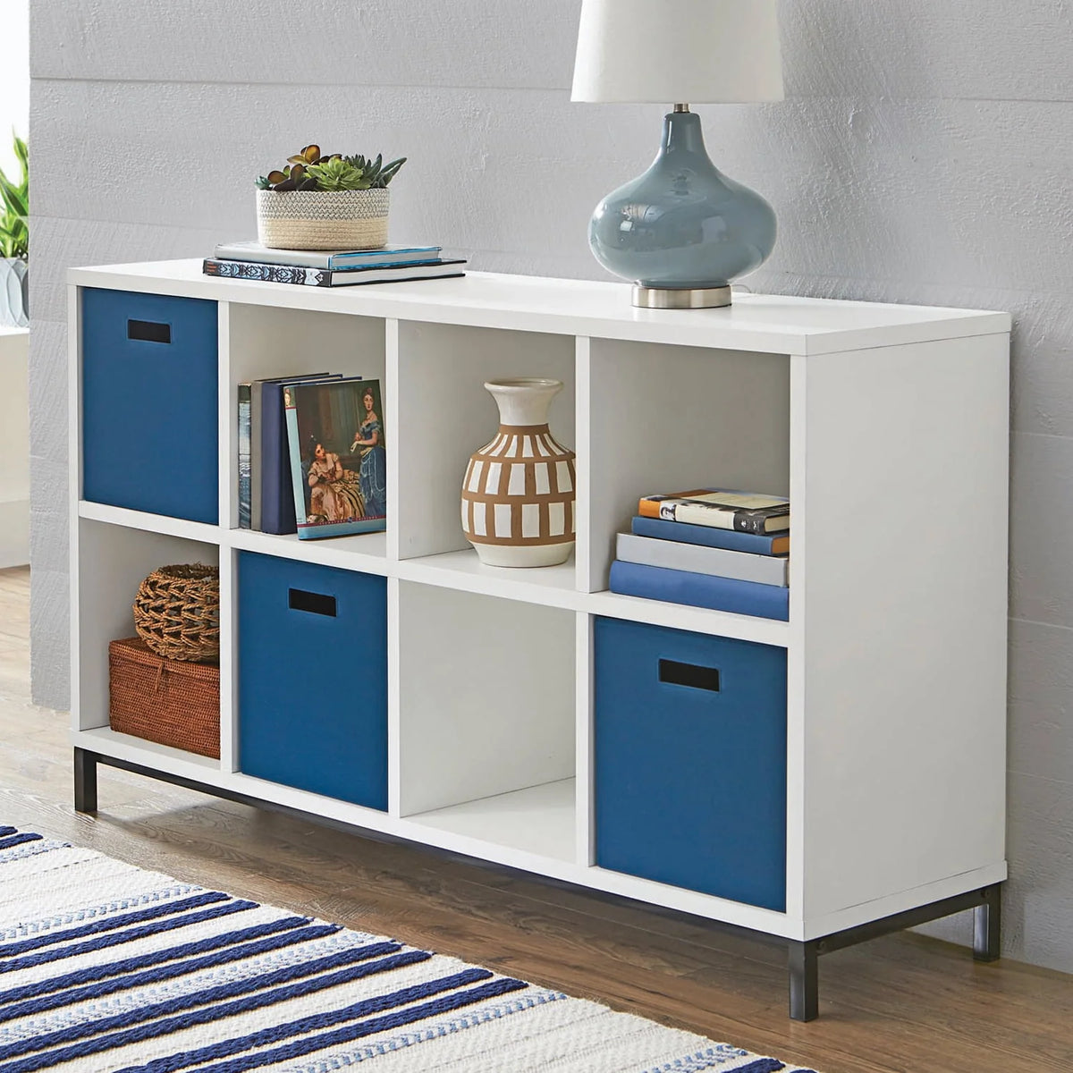 8 Cube Organizer with Metal Base X5941