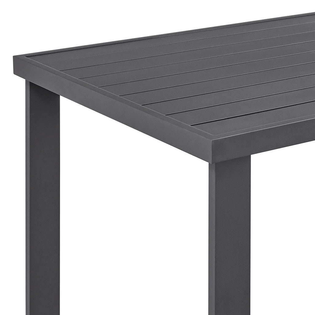 Dark Gray Bar Height Dining Table B1799