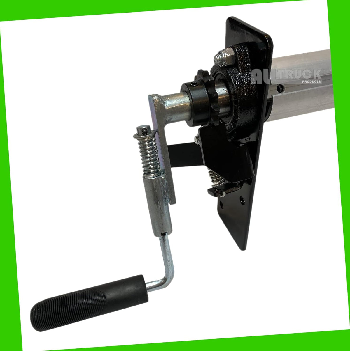 Manual Hand Crank Tarp Roller with Lock Lever X87066