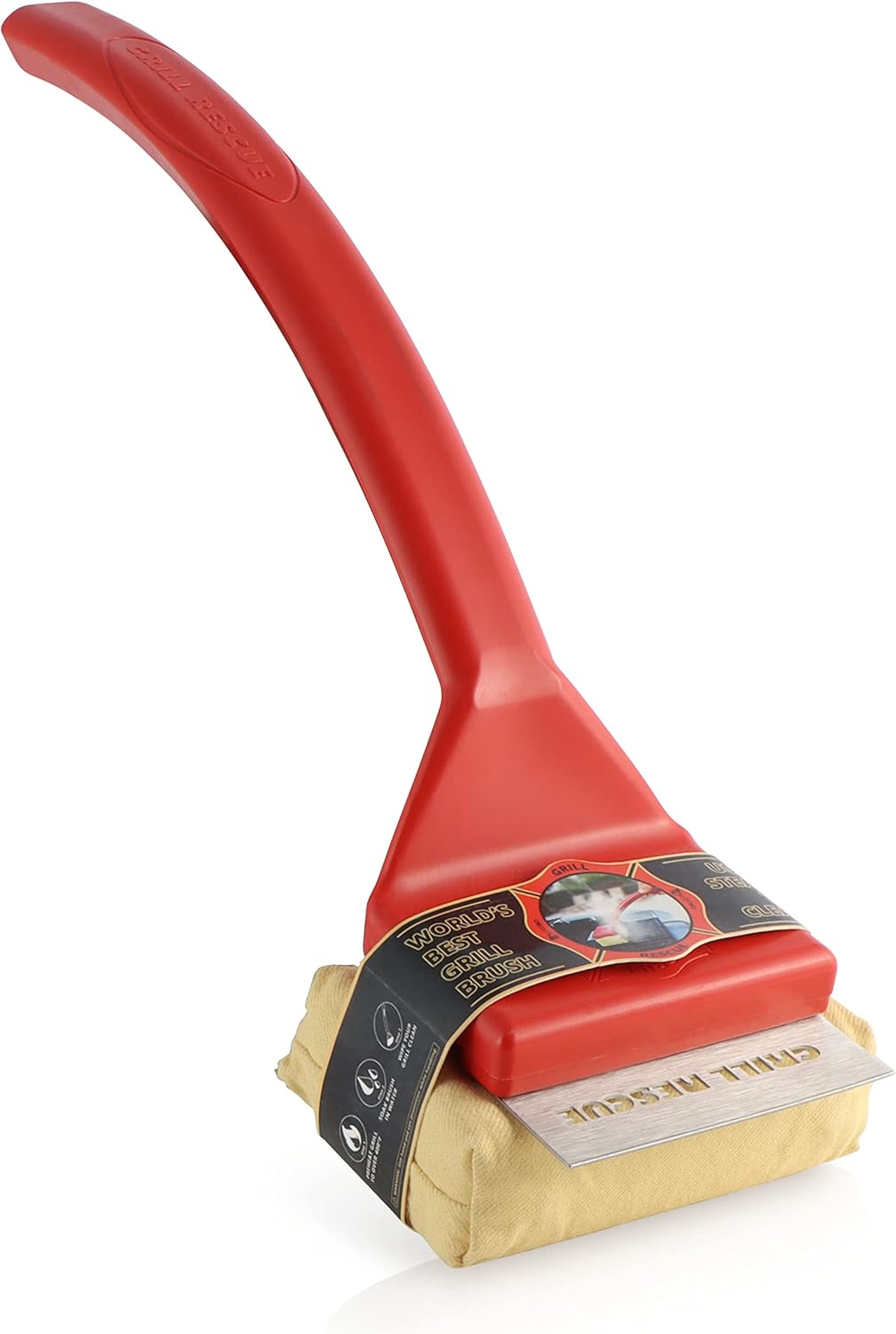 Bristle Free BBQ Scraper Cleaning Head P4508