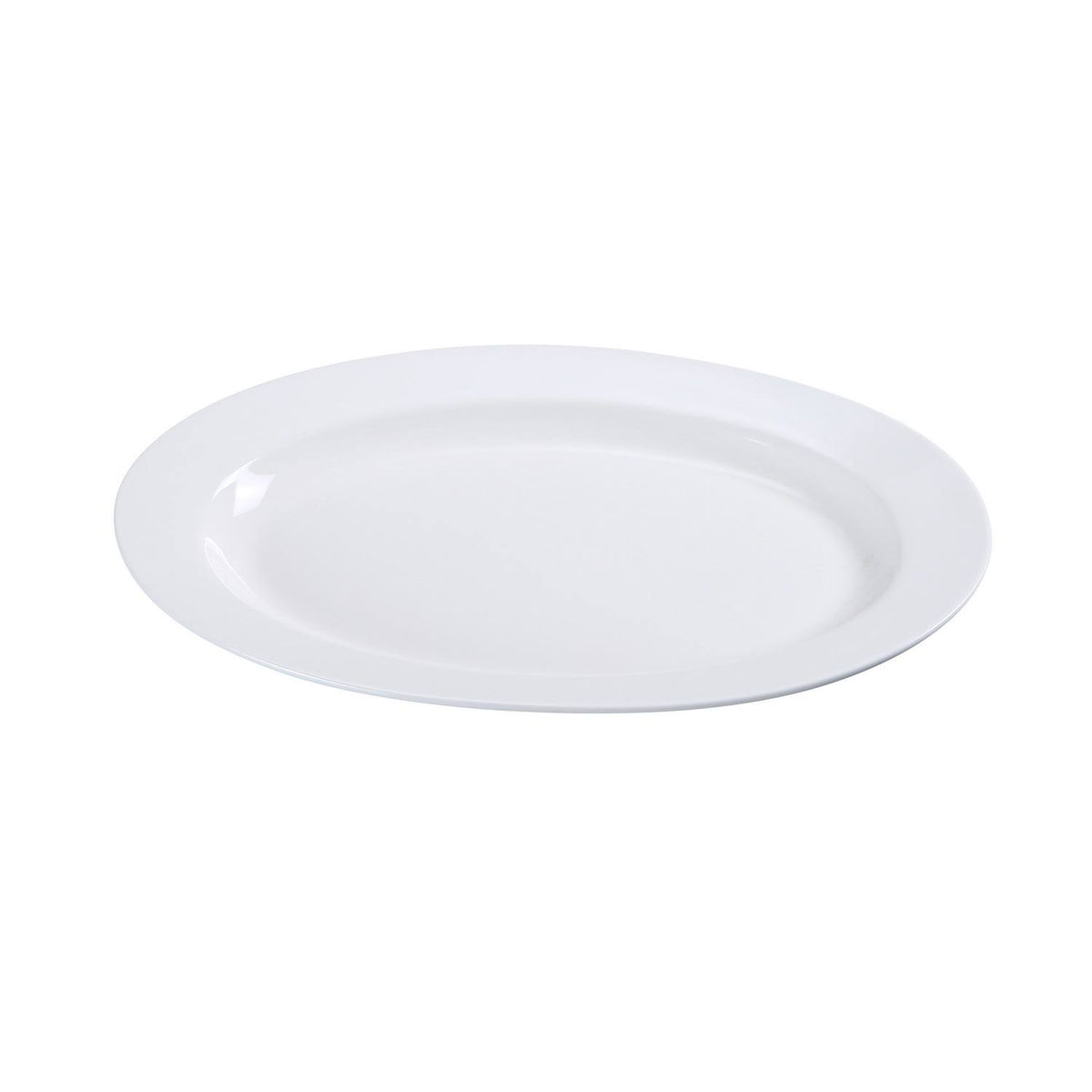 White Porcelain Oval Platter, 12 Packs K28554