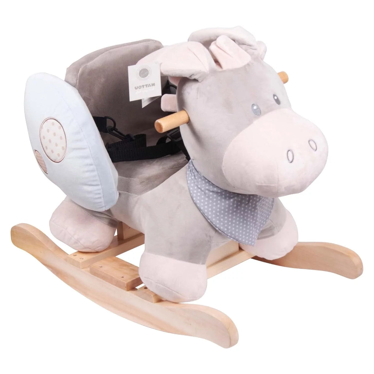Rocking Animal for Children 10-36 Months Beige L8538