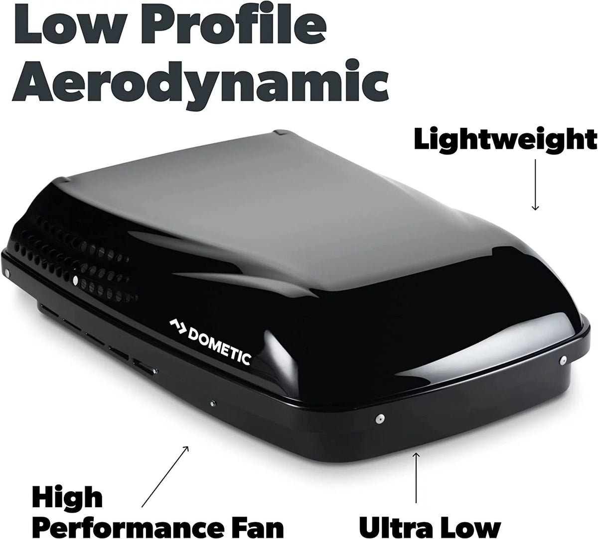 Low Profile Rooftop Air Conditioner 15k BTU Black U731388