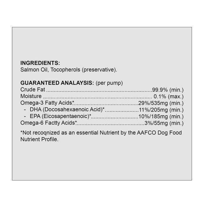 Salmon Oil Omega 3 Dog Food Supplement H673
