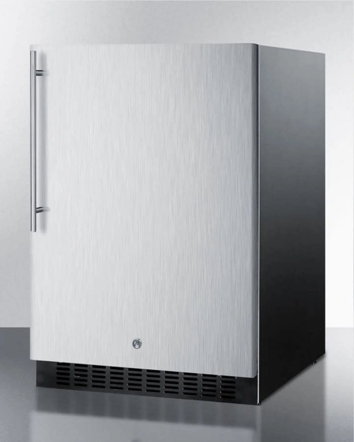 24 in. Stainless Steel Outdoor Built-in Refrigerator with Lock K108704