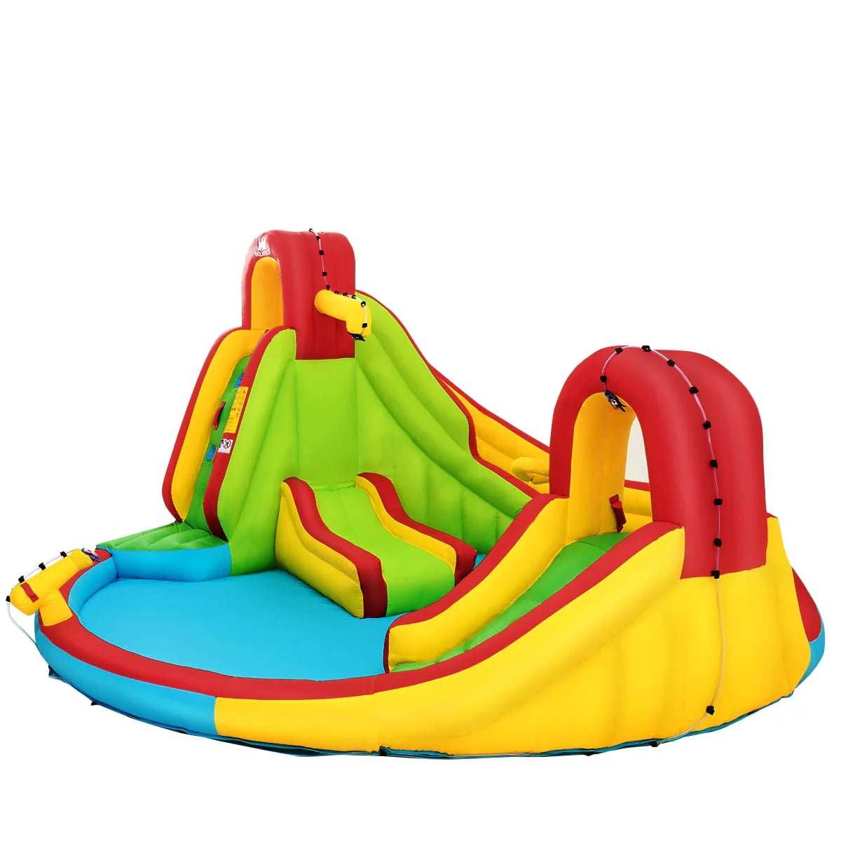 Inflatable Water Slide Park with Splash Pool I23935