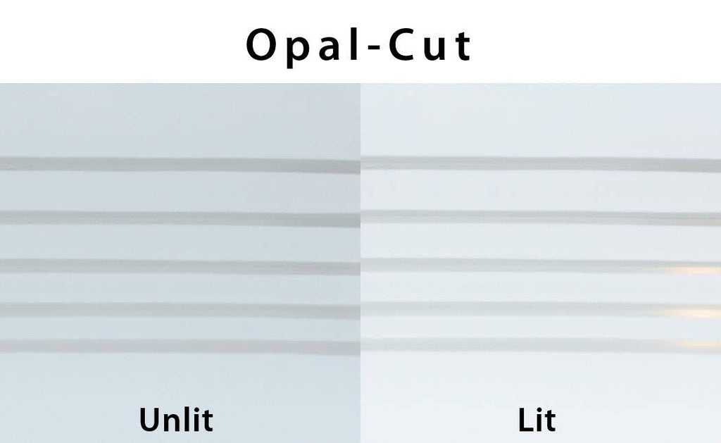 Opal/Cut Two Light Flush Mount P32927