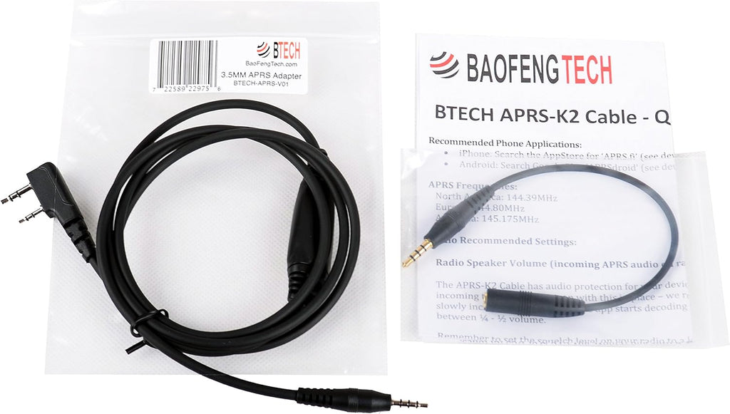 APRS-K1 Audio Interface Cable Pack of 2 H5160