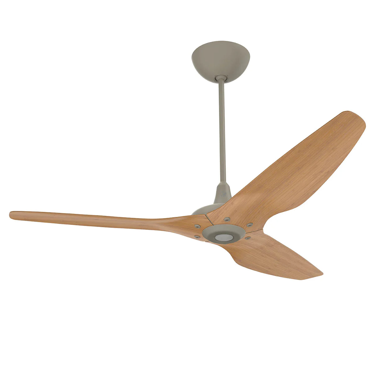 60 Ceiling Fan with Bamboo Blades and Satin Nickel Finish N95299