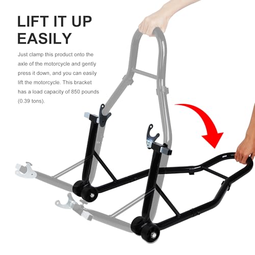 Heavy Duty Motorcycle Rear Wheel Lift Swingarm Spool Paddock Stand Z499254