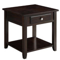 Walnut 1-shelf End Table L107