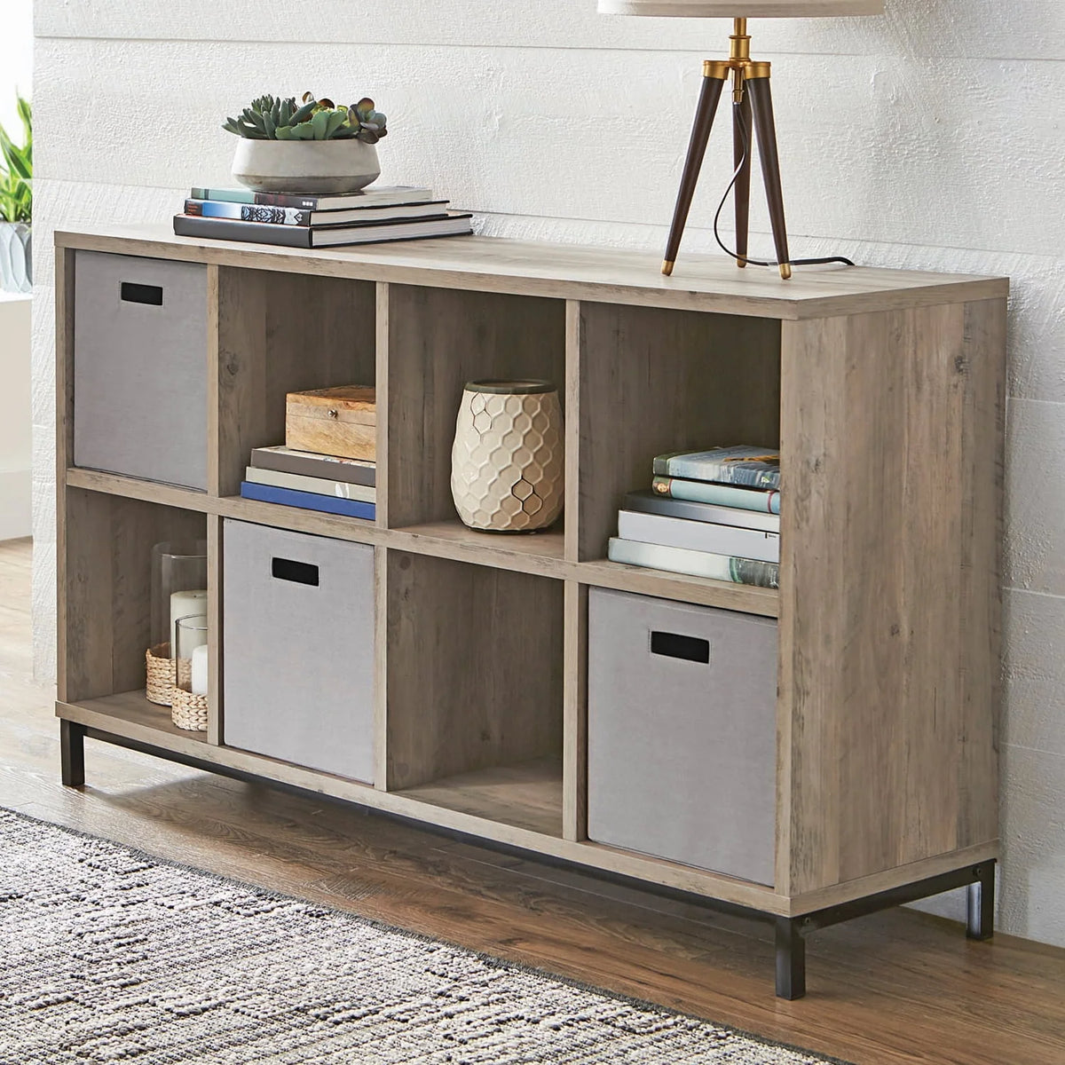 8 Cube Organizer with Metal Base X5941