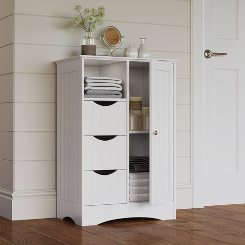 1 Door 3 Drawer Floor Cabinet Q618