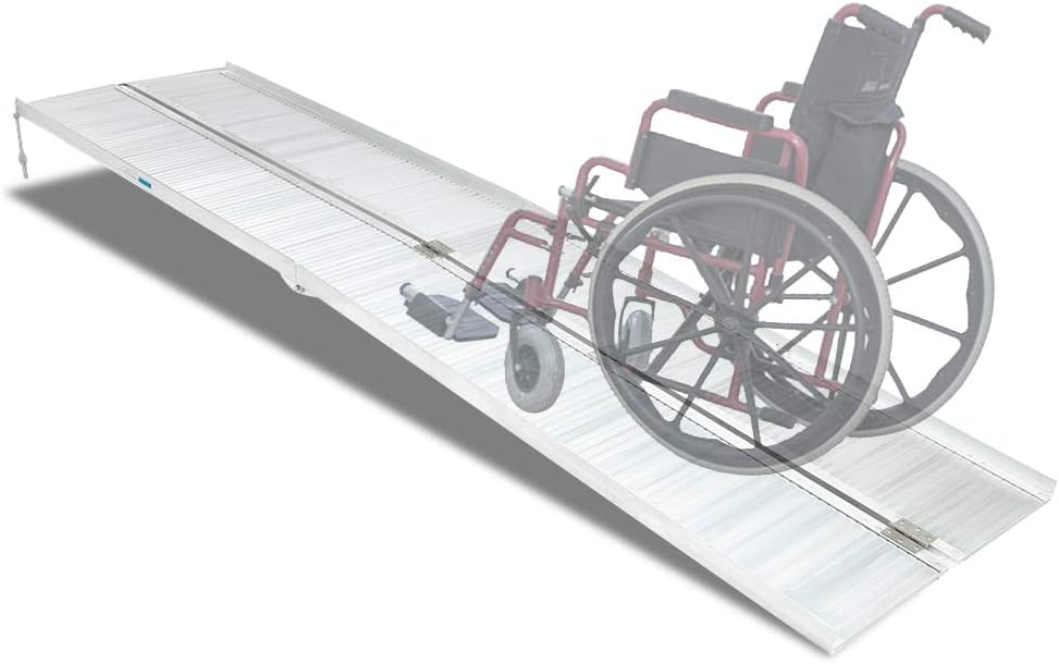 4ft Aluminum Wheelchair Ramp Threshold Portable Ramps J262