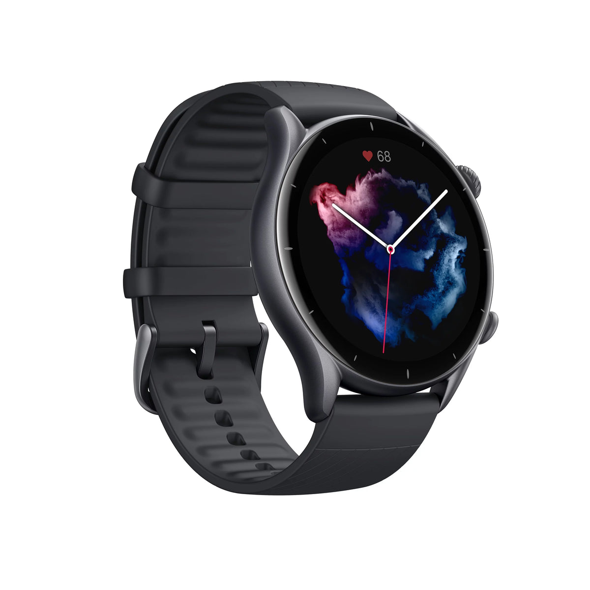 Smart Watch with GPS 150 Sports Modes 1.39” AMOLED Display Thunder Black T361