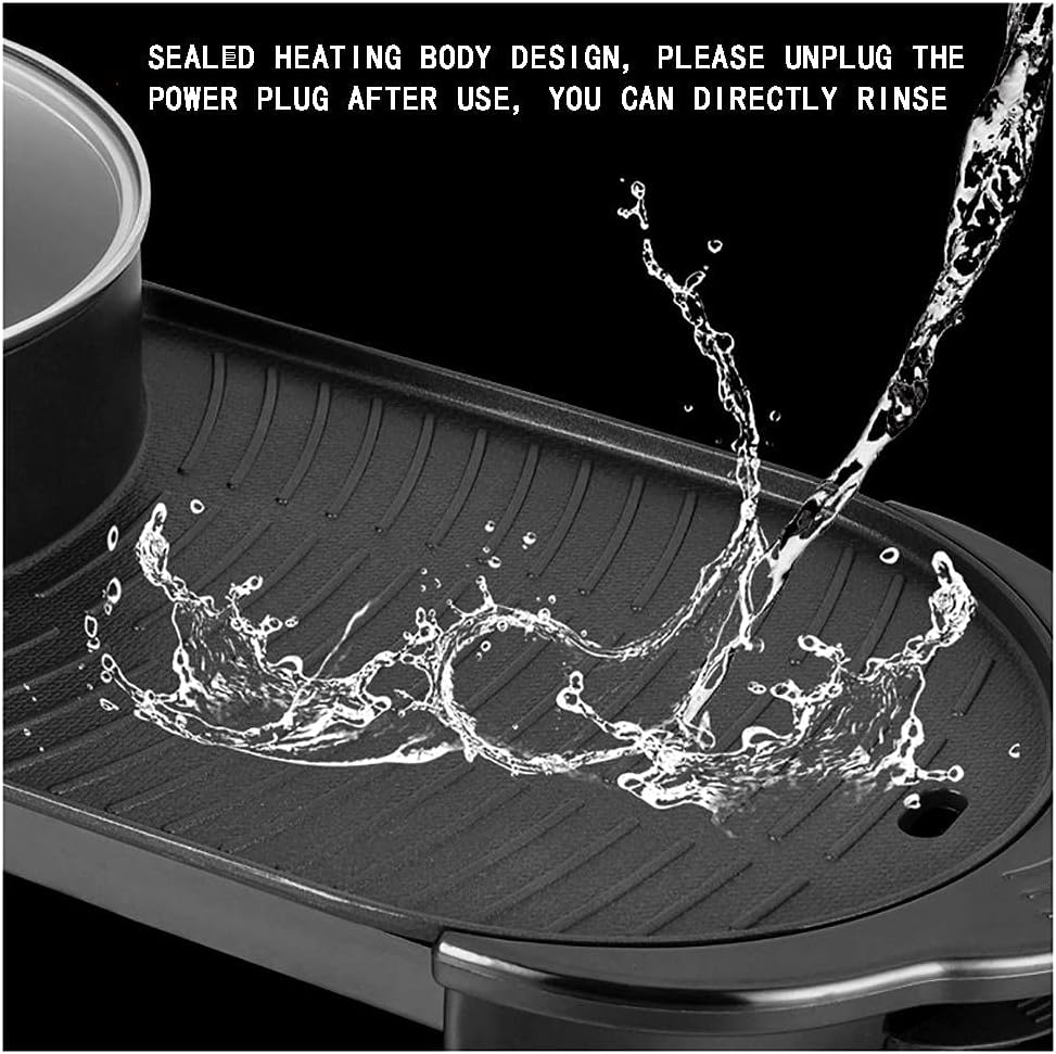 Hot Pot with Grill 2 IN 1, 1500W, Capacity for 3-4 People X344