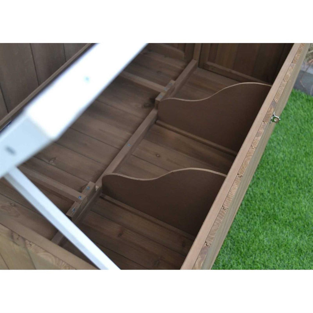 Large Wood Chicken Coop with 3 Nesting Box O907589