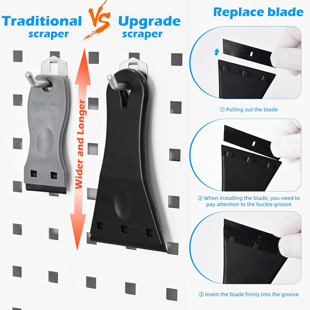 Razor Blade Scraper Putty Knife Floor Paint Scraper B195