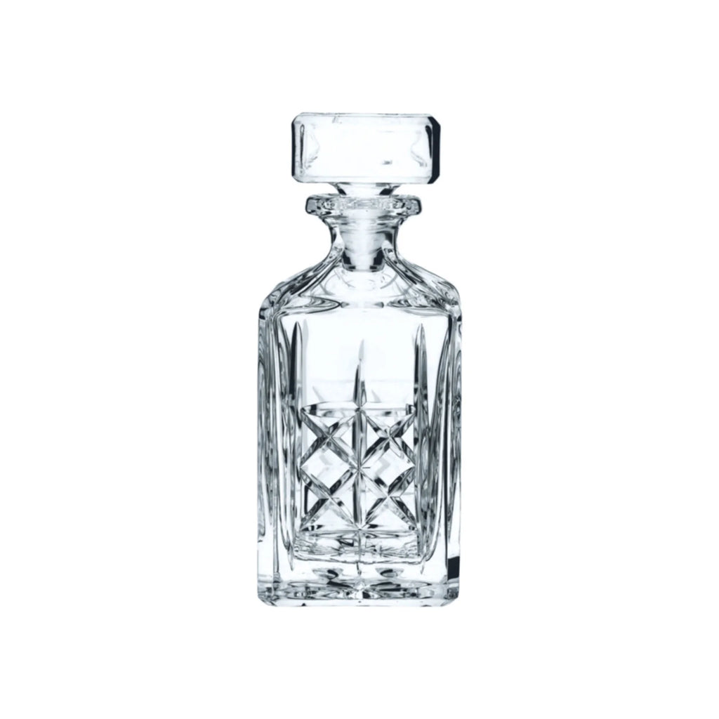 5-Piece Clear Decanter and Whiskey Glass Set E8209