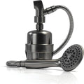 Brushed Nickel Handheld Shower Filter with 5 Function Massager and 6’ Stainless Steel Flex Hose X889