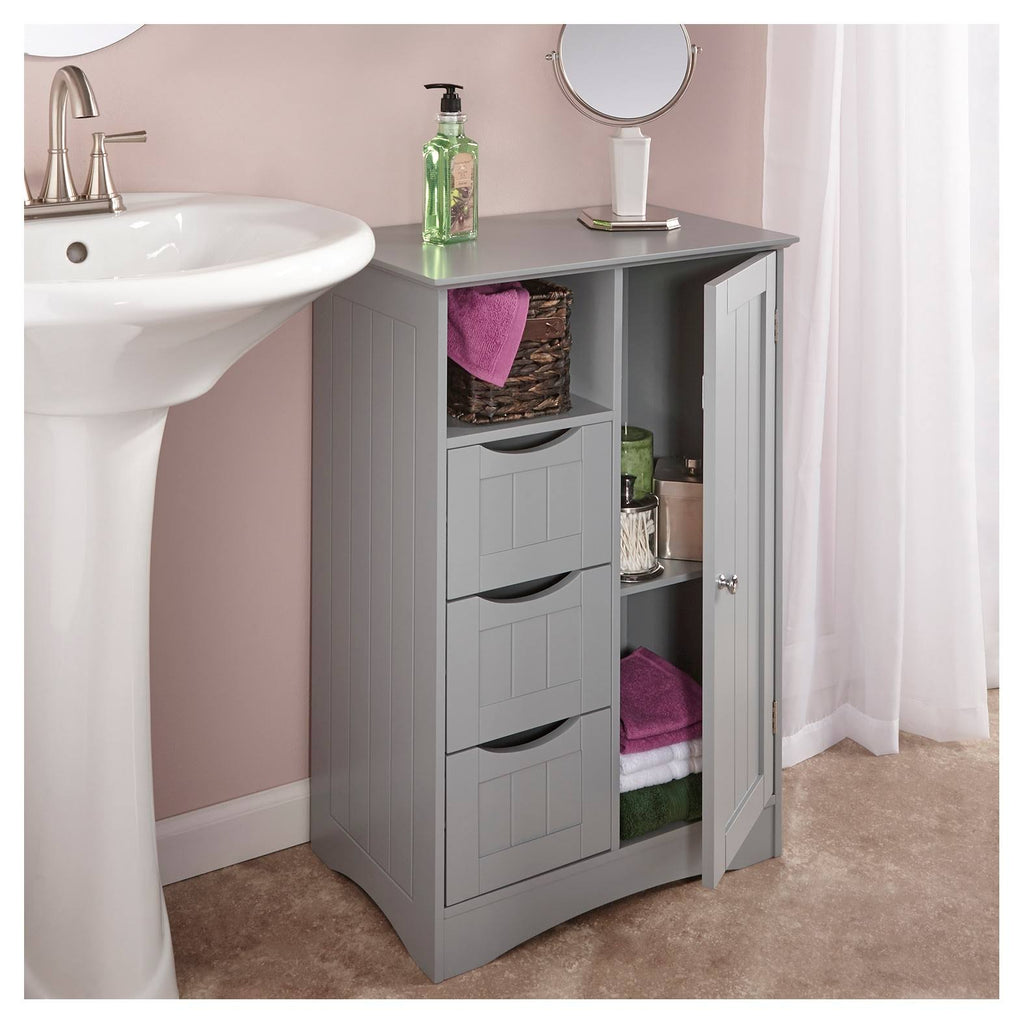 1 Door 3 Drawer Floor Cabinet Q618