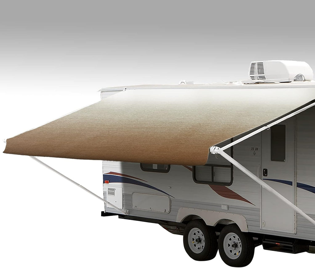 RV Awning Fabric Replacement Vinyl Canopy Dune Fade 10' Z6165