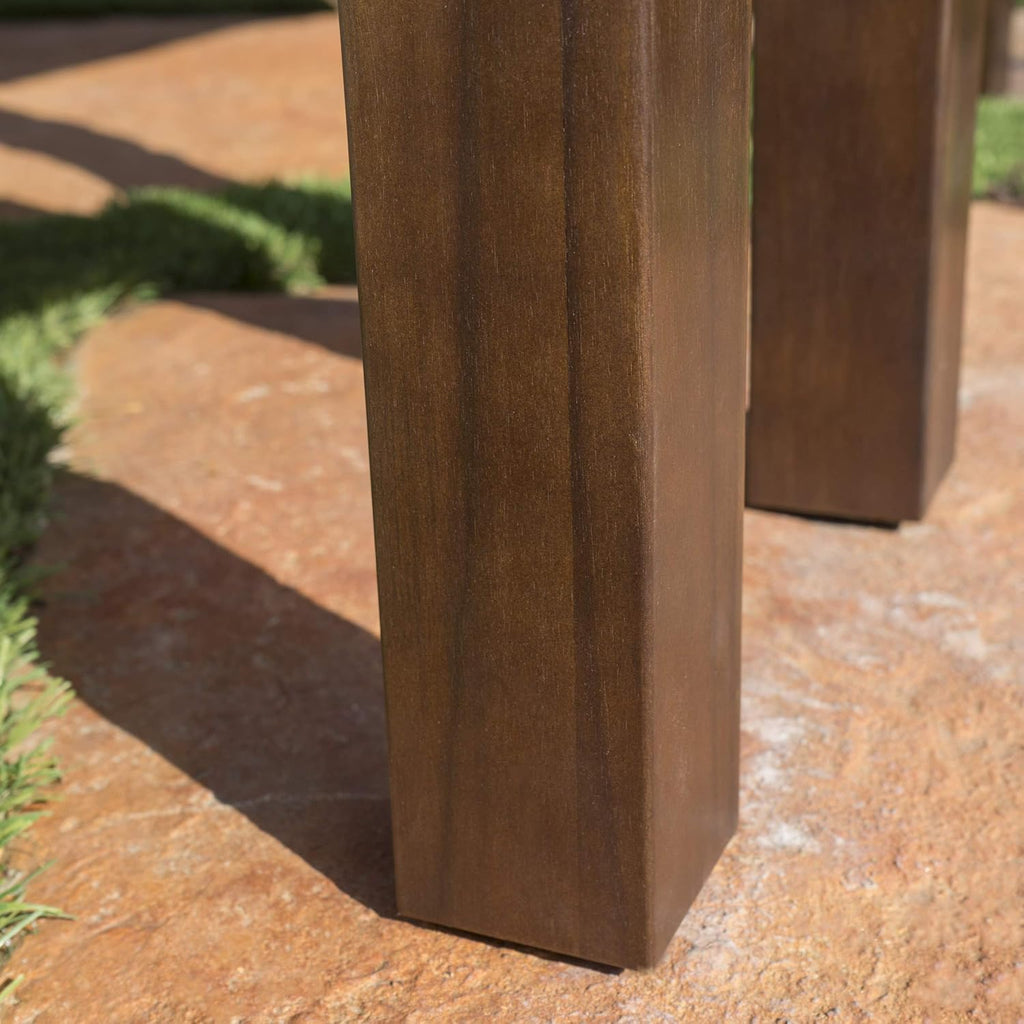 Dark Brown Acacia Wood Picnic Set X6680