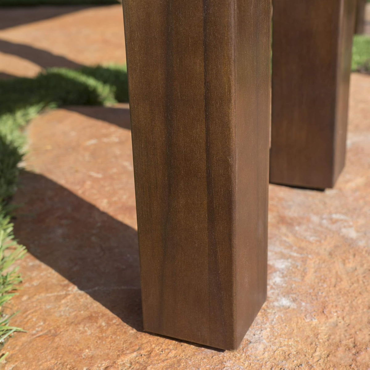 Dark Brown Acacia Wood Picnic Set X6680