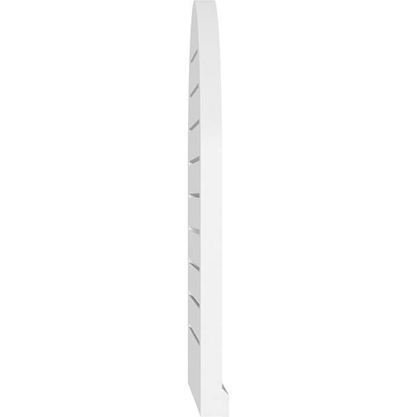 Round Top Surface Mount PVC Gable Vent F364