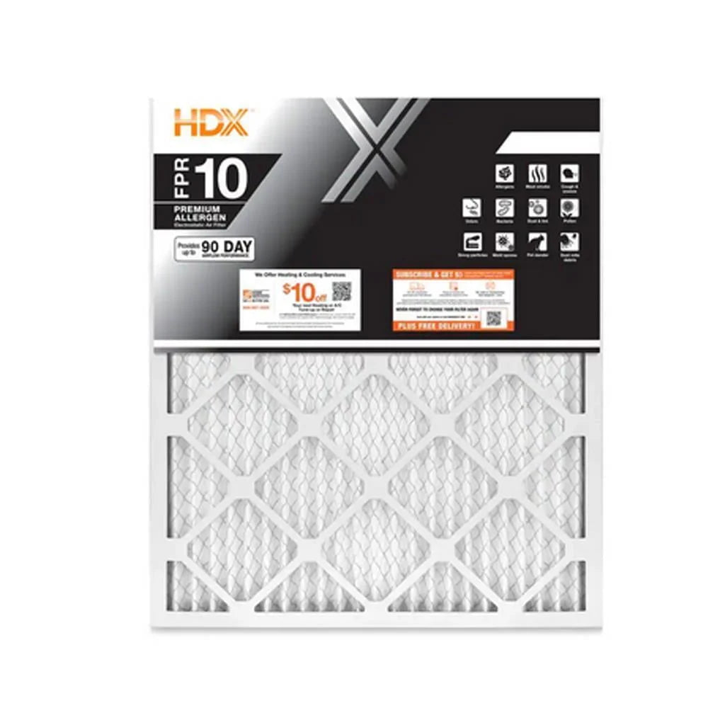 20 in. x 25 in. x 1 in. Pleated Air Filter FPR 10 Pack Of 2 K908503