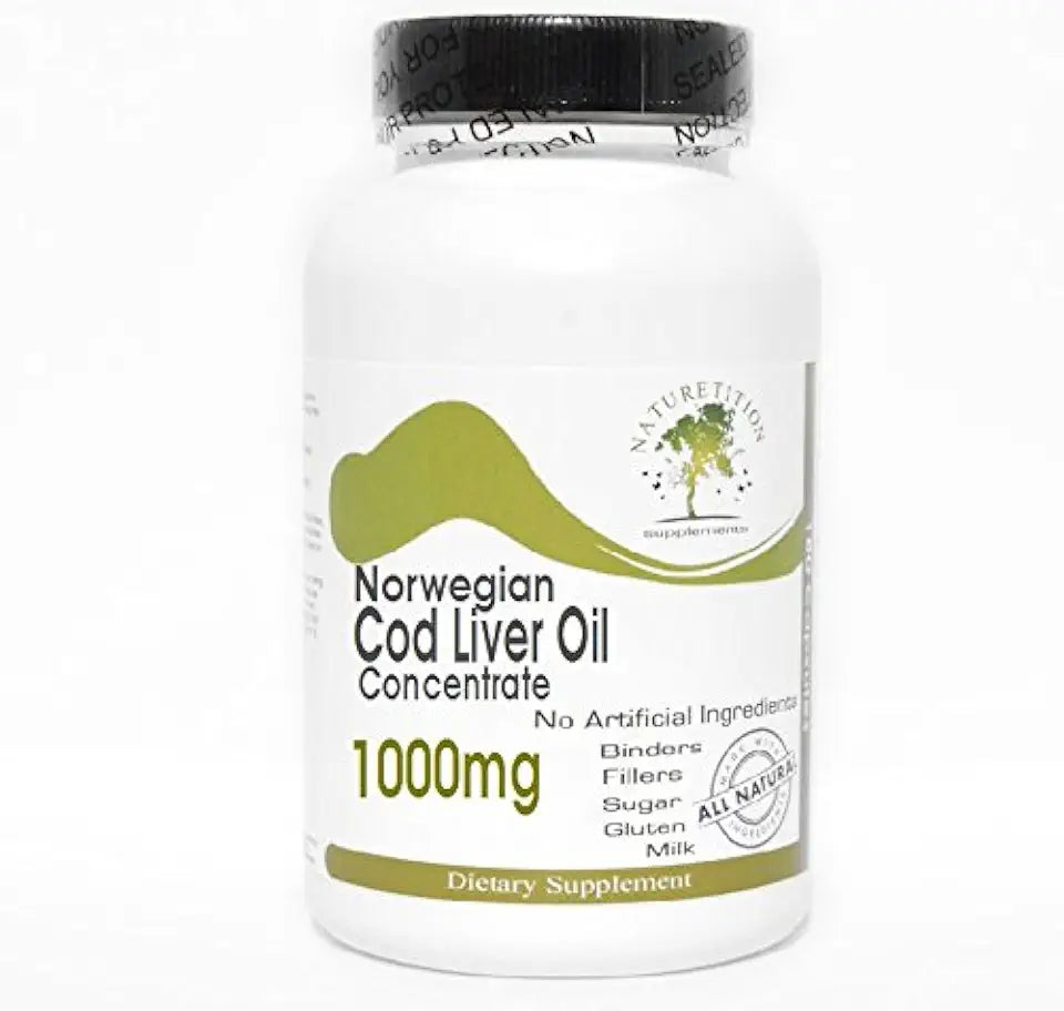 Cod Liver Oil 1000mg 200 Capsules V82739